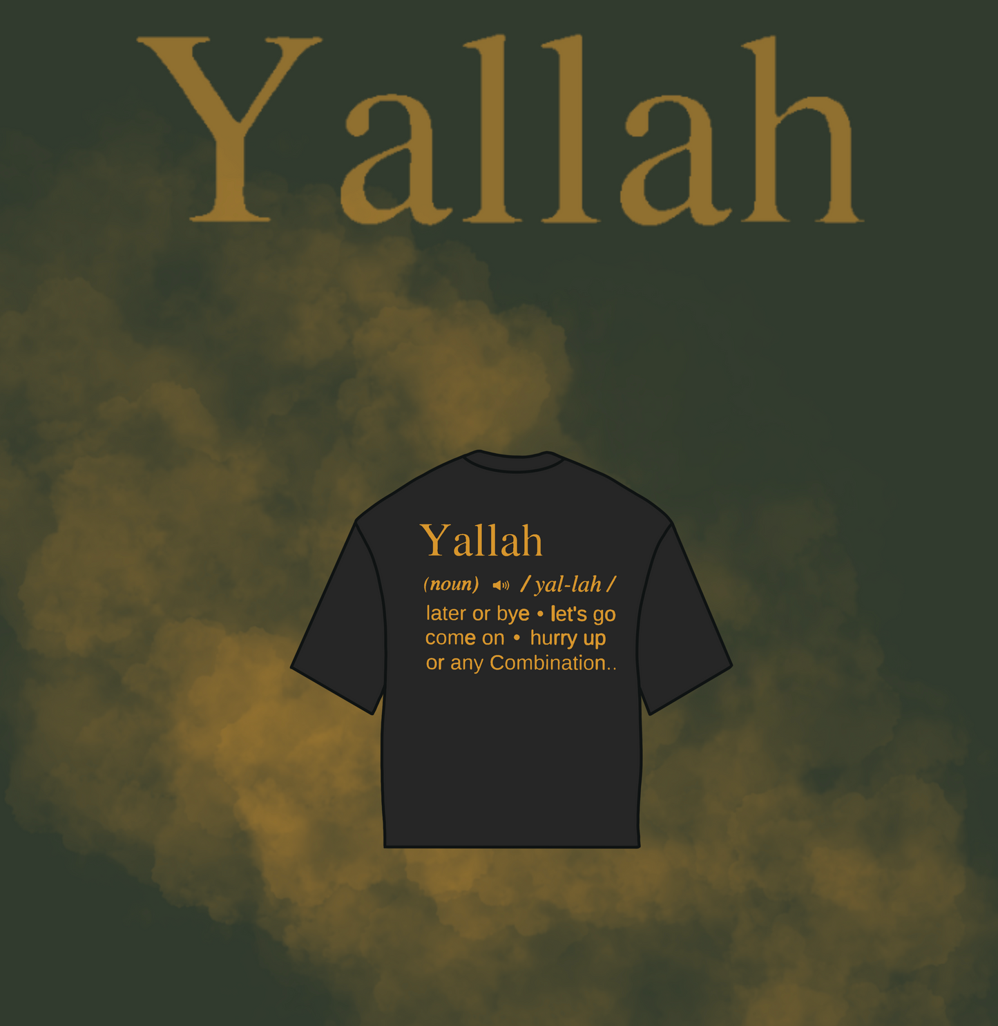 Yallah” T-shirt